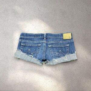 AG Adriano Goldschmied Low-Mid Micro Denim Shorts